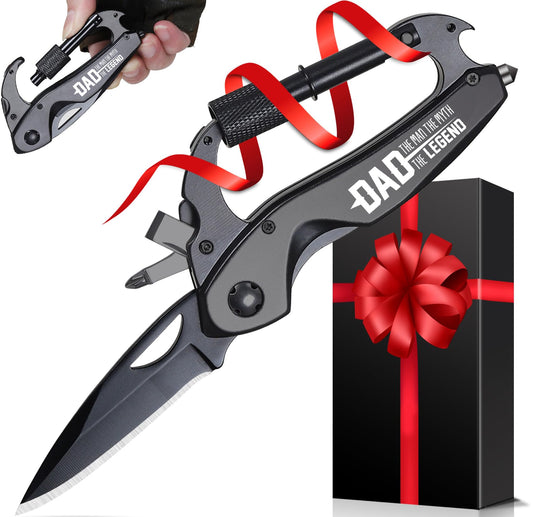 Fathers Day Dad Gifts - Gifts for Dad, Fathers Day Ideal Gift from Daughter, Wife, Son - Dads Birthday Gift for Husband, StepDad, Men - Christmas Dad's Present, Multitool