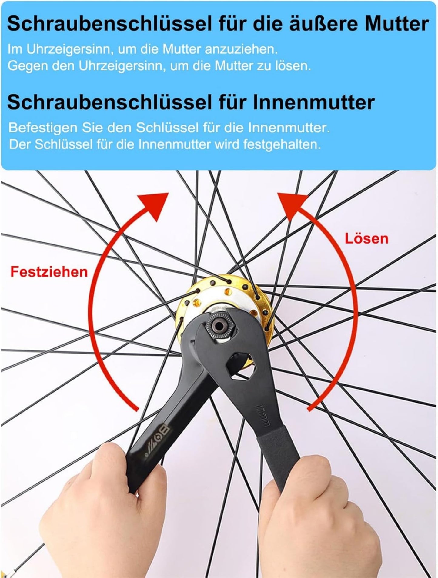 7 PCS Bike Cone Thin Wrench Set Tool (13, 14, 15, 16, 17, 18, 19mm) Bicycle Wheel Hub Axle Nut Install Cycling Spanner Hub Repair Removal Tool