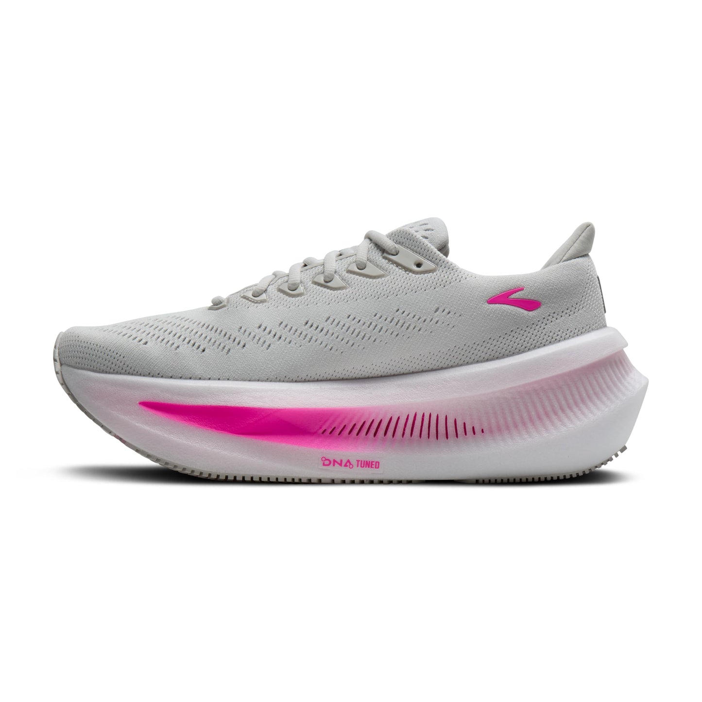 Brooks Women’s Glycerin Max 2 Neutral Running & Walking Shoe - Oyster/Argyle/Cyber Pink - 8.5 Medium