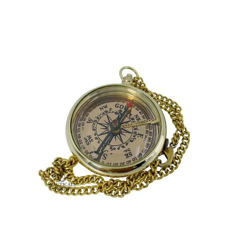 Christian Compass – Jeremiah 29:11 “for I Know The Plans” Engraved Brass Gift, Faith-Based Keepsake for Graduation, Baptism, Confirmation, or Religious Gift for Boys, Girls & Adults – Gift Boxed