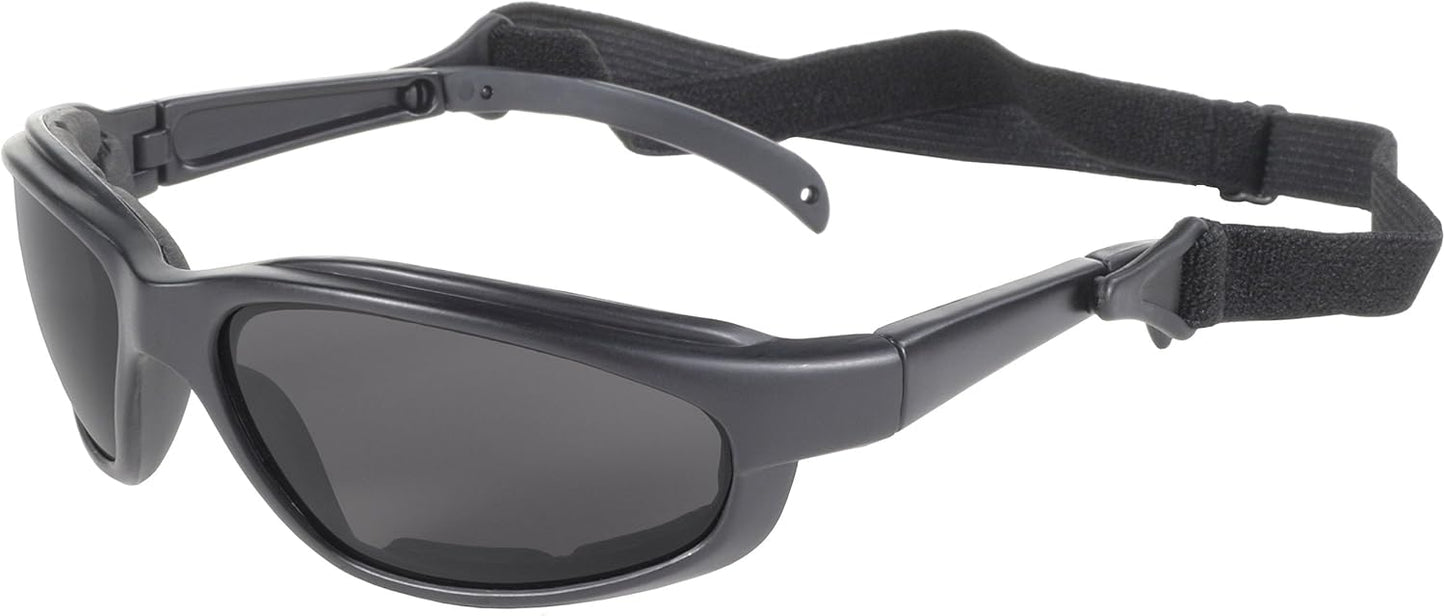 Pacific Coast Freedom Padded Riding Sunglasses with Detachable Strap