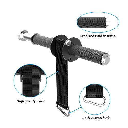 Wrist and Forearm Blaster, Wrist Roller & Forearm Strengthener for Training and Workout, Ideal for Hand, Wrist, and Forearm Muscle Strength Training at Home or Gym