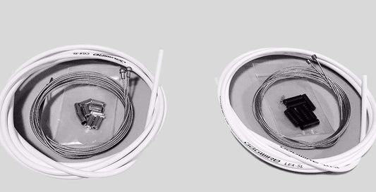 JAGWIRE ROAD SHOP KIT - Complete Brake & Shifter Cable and Housing Kit- White - SRAM/Shimano