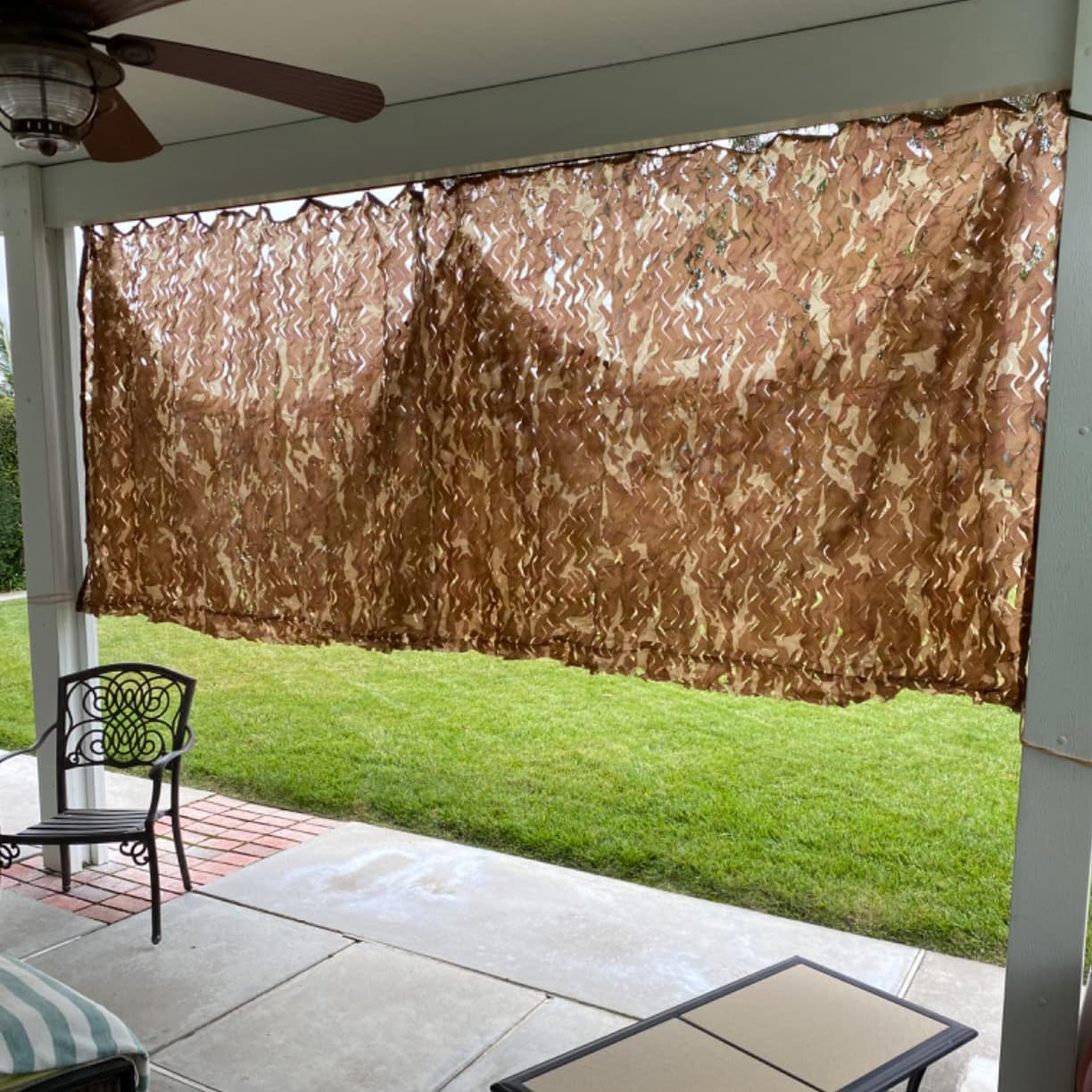 HYOUT Camo Netting Camouflage Net Bulk Roll for Hunting Blinds Ghillie Sunshade, Camping, Military Party Decoration