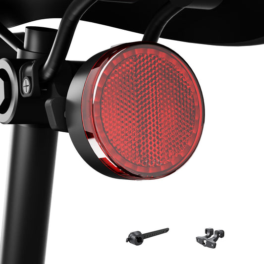 2025 New Brake Sensing Bike Tail Light, Ultra Bright IPX6 Waterproof Bicycle Rear Cycling Safety Flashlight Type C USB Rechargeable, 5 Light Modes for Adults Kids Men Women Road Mountain Accessories