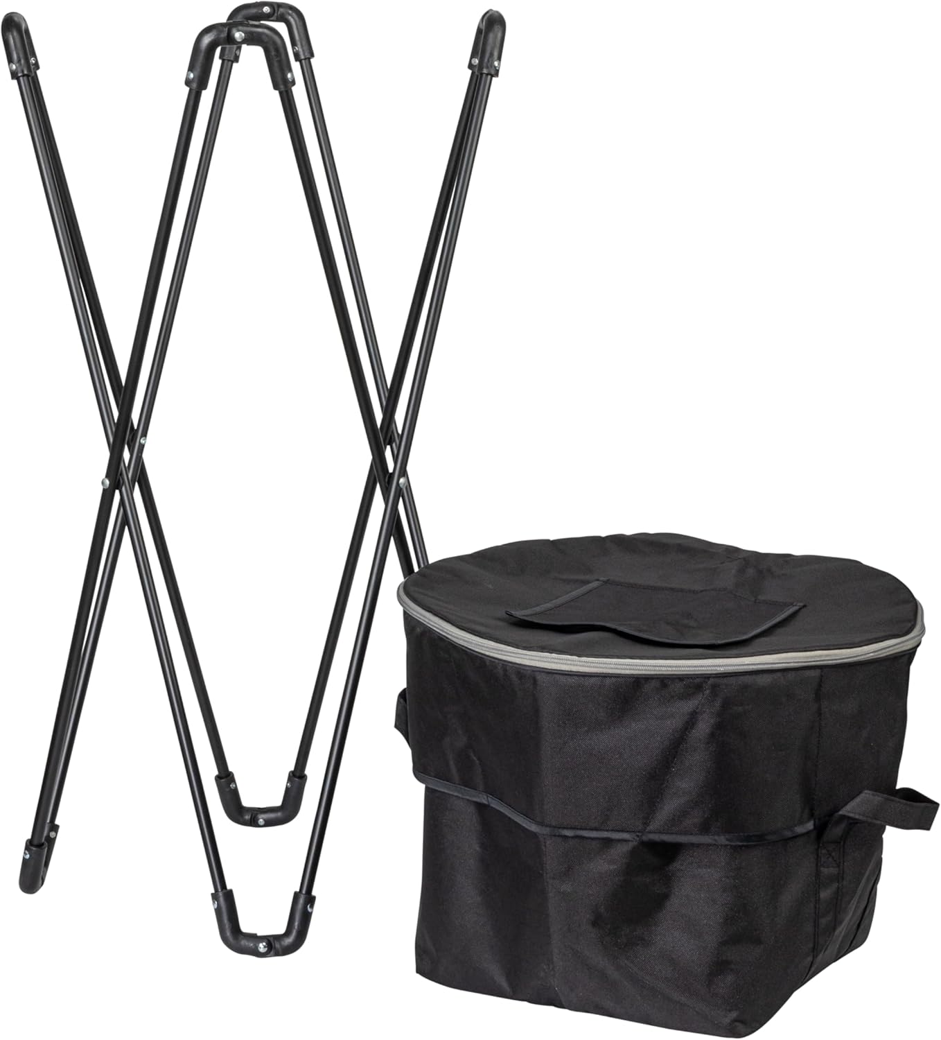 Thermal Standing Cooler with Travel Bag - Heavy-Duty Polyester Household Essential