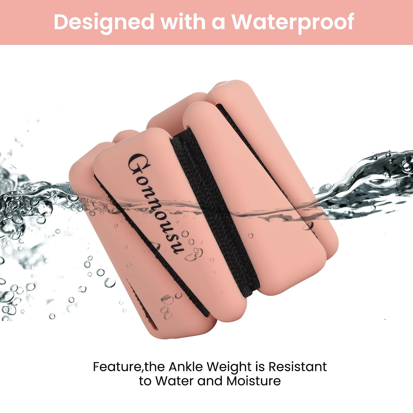 Adjustable Wearable Wrist Weights for Women and Man - Ankle Weights, Set of 2 (1lb Each) for Enhanced Training | Perfect for Yoga, Dance, Barre, Pilates, Cardio, Aerobics, and Walking