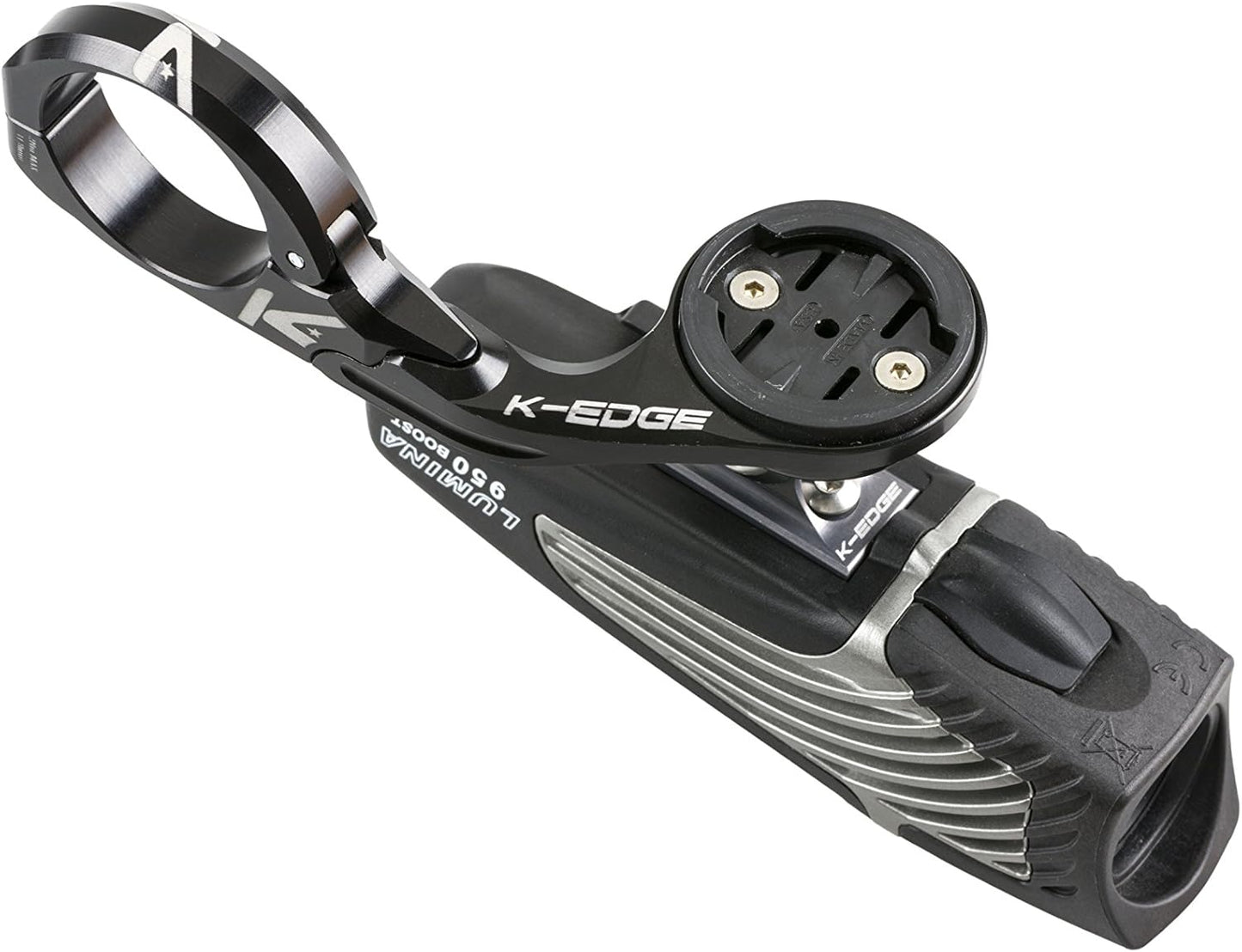 K-Edge Niterider Light Adapter Gunmetal, One Size