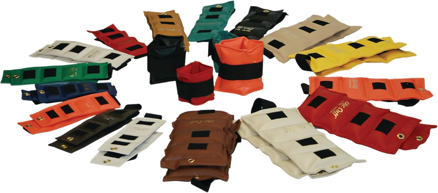 The Cuff Original Adjustable Ankle and Wrist Weight for Yoga, Dance, Running, Cardio, Aerobics, Toning, and Physical Therapy.