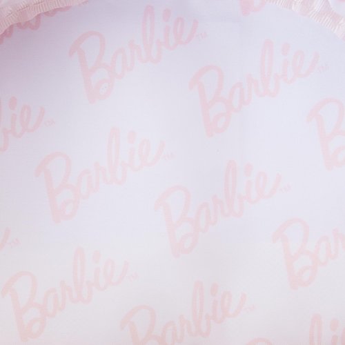Loungefly Barbie Rose Gold Logo Convertible Backpack: Chic Style on the Go!