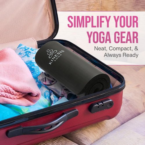 Knee Pad Cushion - Extra Thick 1 inch (25mm) for Pain Free Yoga - Includes Breathable Mesh Bag for Easy Travel and Storage (Does Not Include Yoga Mat)