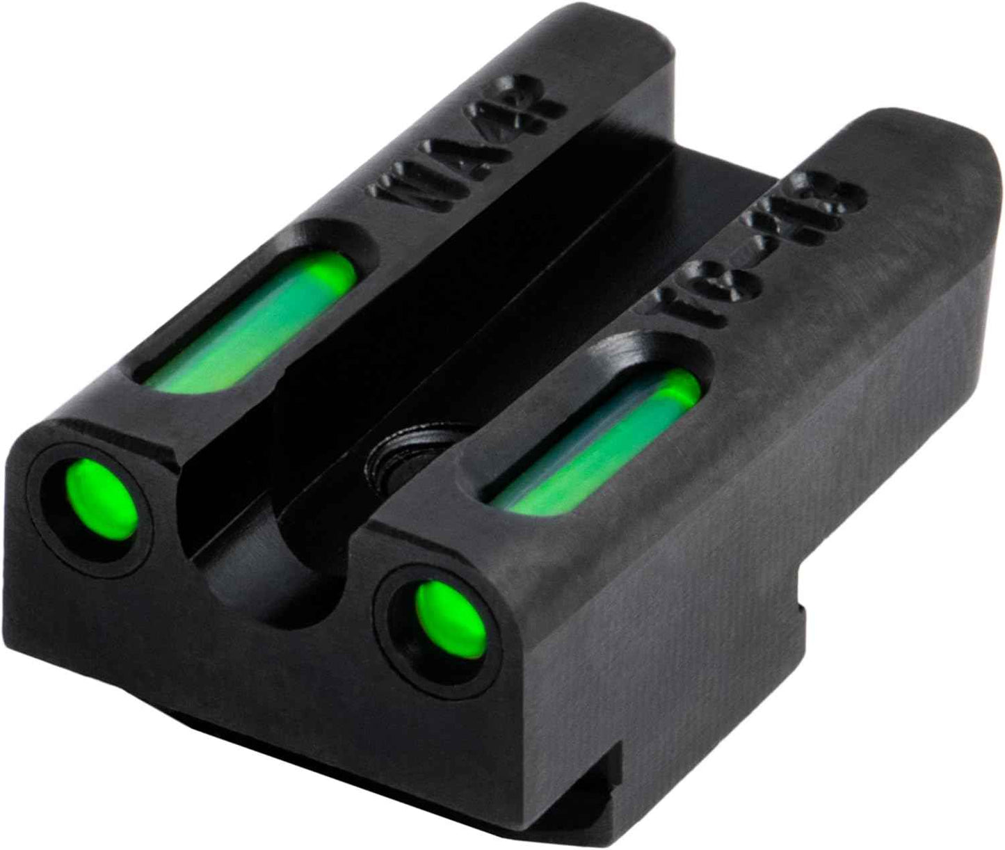Truglo TFX PRO Night Sight for Handguns - Glowing Tritium & Fiber Optic, Compact & Durable