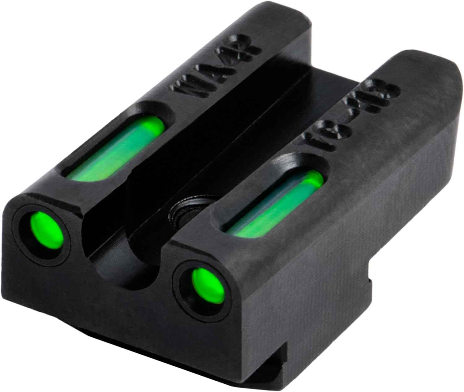 Truglo TFX PRO Night Sight for Handguns - Glowing Tritium & Fiber Optic, Compact & Durable