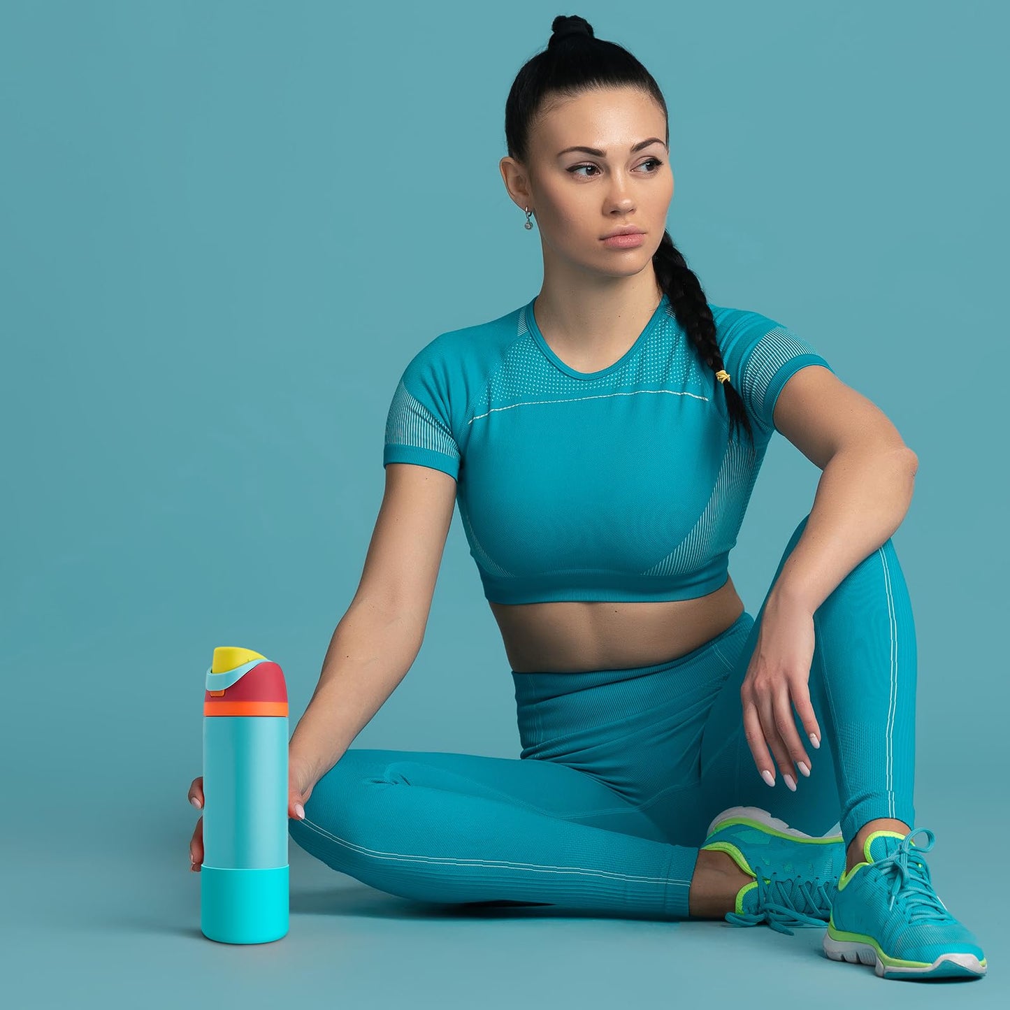 Boot Sleeve for Owala Water Bottle 24 oz - 2 PCS Accessory Silicone Water Bottle Protector for FreeSip/Twist/Flip - Dishwasher Safe, BPA-Free, Non-Toxic