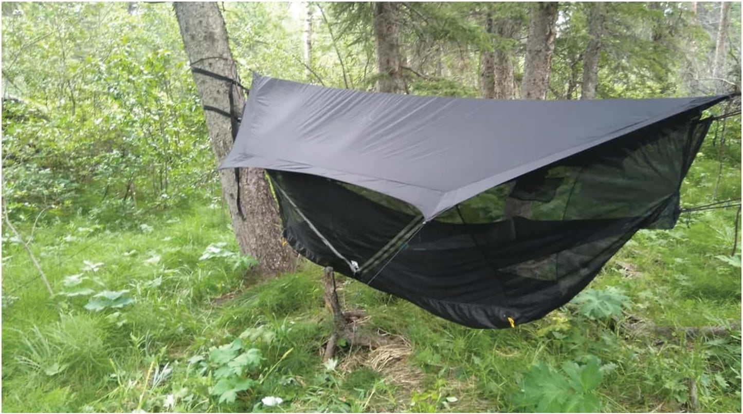 Hammock Bliss Sky Tent 2 - A Revolutionary 2 Person Hammock Tent – Waterproof and Bug Proof Hanging Tent Provides Spacious and Cozy Shelter for 2 Camping Hammocks – Embrace Hammock Camping Comfort