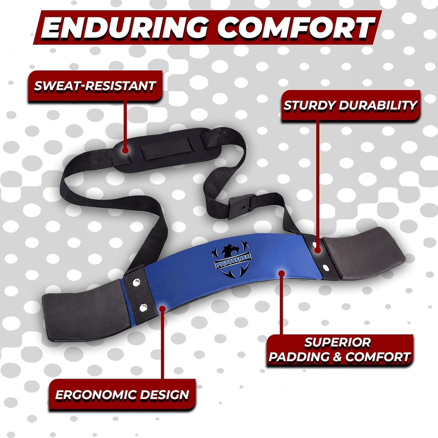 FIGHTSENSE Arm Blaster Biceps Curl Triceps Muscle Isolator Bomber Fitness Gym Workout Training Support