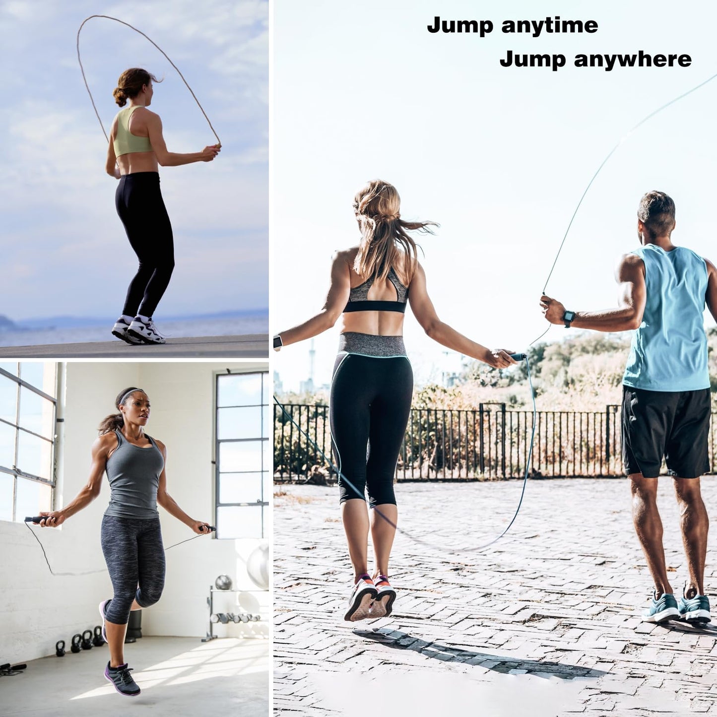 Aerobic Sports Jumping Rope Adjustable Sports Jumping Rope Load Jumping Rope Universal Jumping Rope for Men and Women