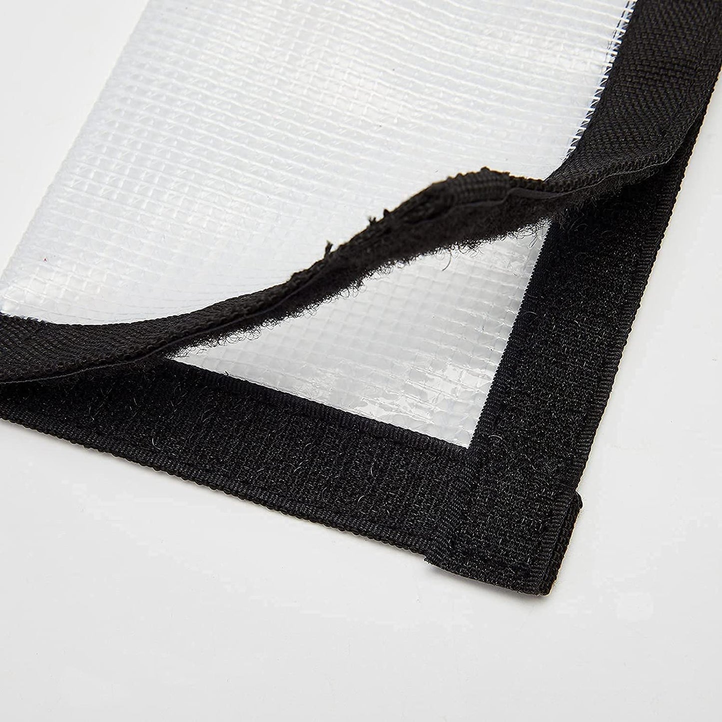 Ikerall 8 Pack Fishing Lure Wraps, Durable Clear PVC Lure Covers for Rod Fabric Hook Protectors