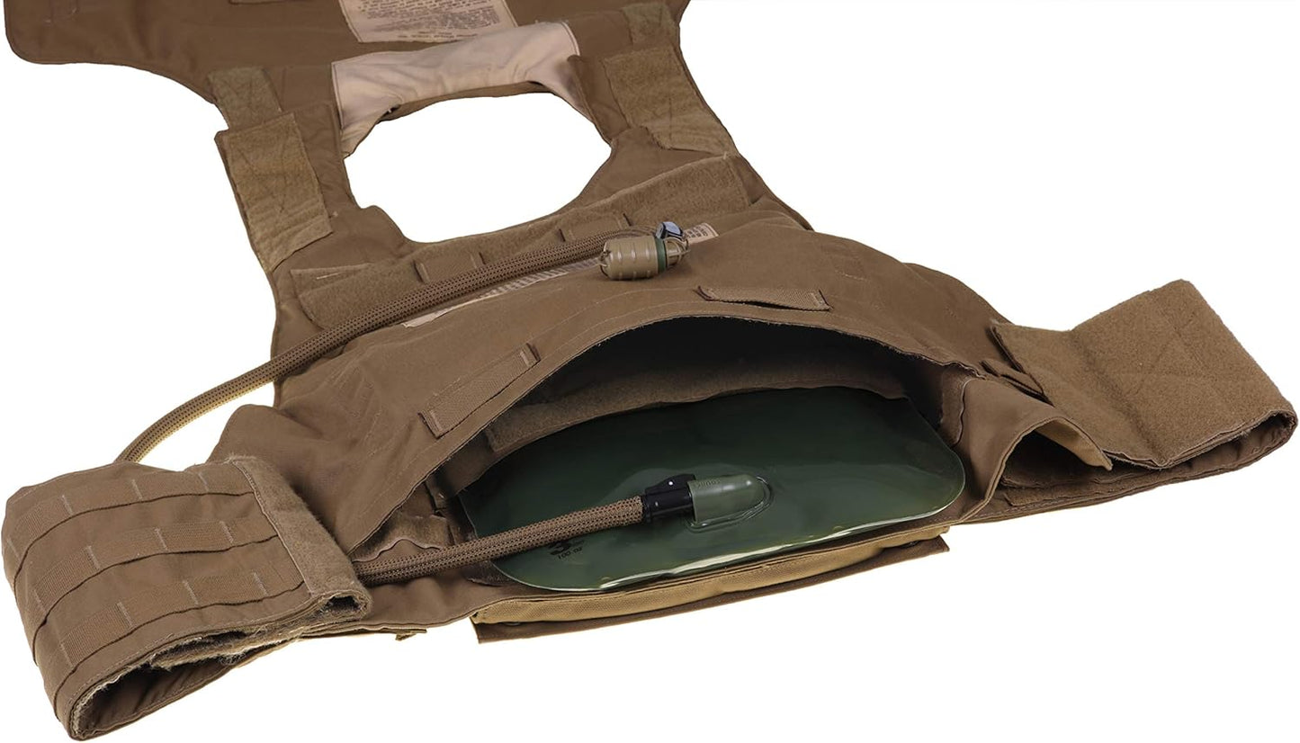 Source Tactical ILPS 3L Low Profile Widepac Bladder - for Integration with Ballistic Vest - High-Flow Storm Drinking Valve - Leakproof Widepac Closure - Including UTA Rapid Refill Adaptor - 100oz