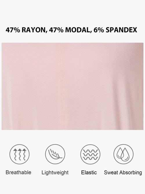 GRAMVAL Tie Front Womens T Shirts, Short Sleeves V Neck Tee Tops Athletic Workout Gym Yoga Sweatshirts Pink XL