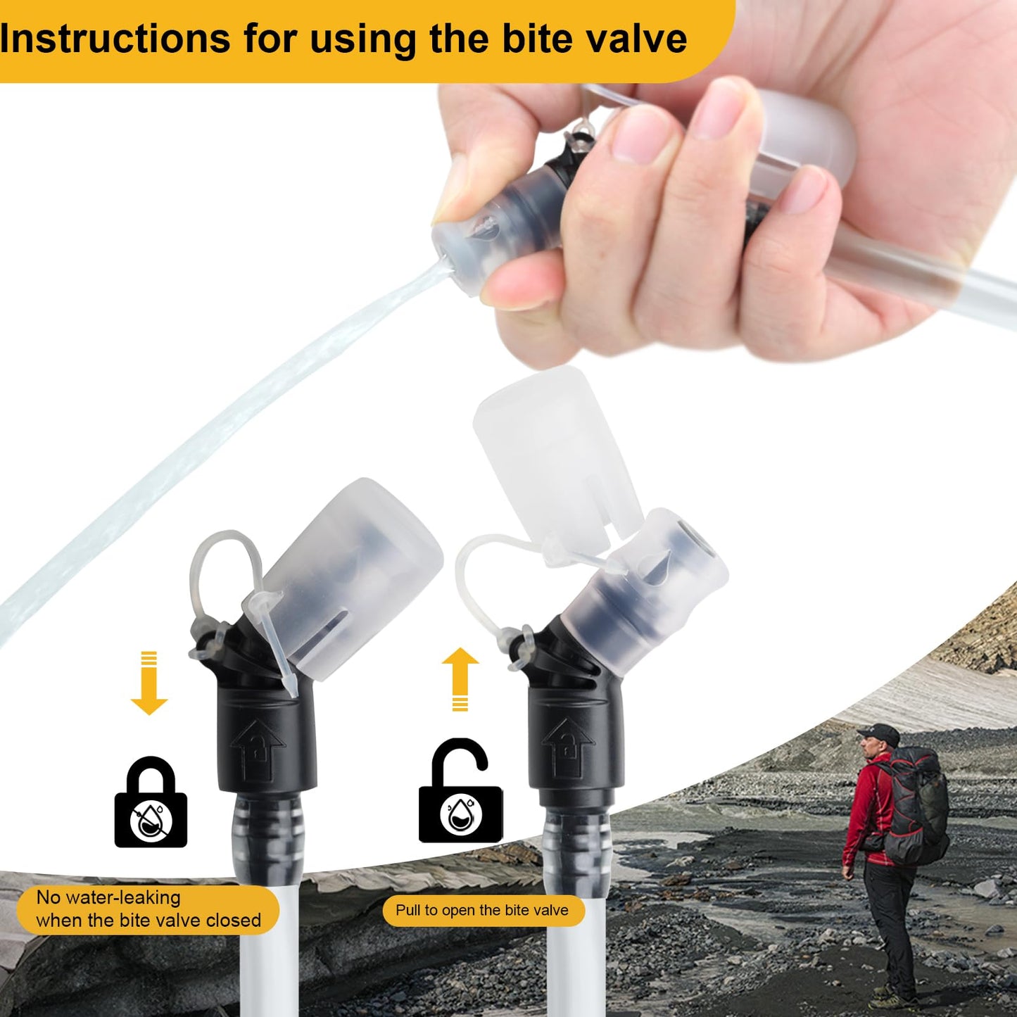 3L TPU Matte Hydration Bladder, Leak-Proof Water Reservoir for Hiking, Running & Cycling, Durable Water Pouch for Outdoor Adventures, Military Green