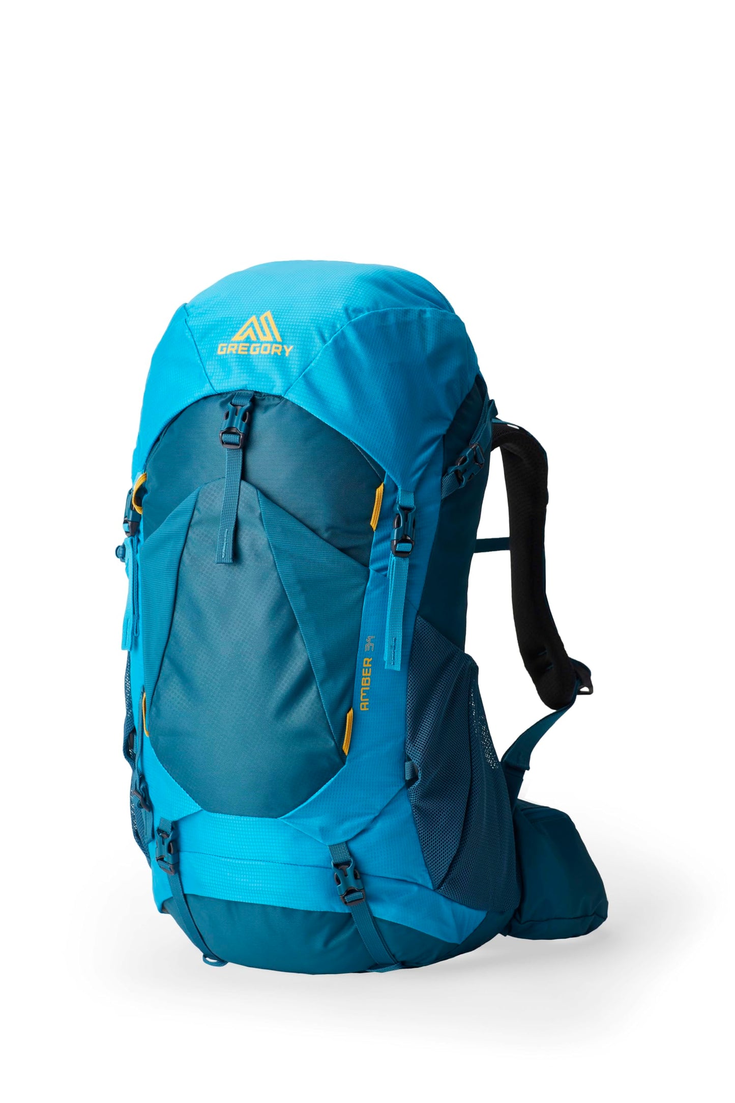 Gregory Amber 34L Women's Dayhiking/Backpacking Pack, with Breathable Backpanel and Comfort 3d Waistbelt, One Size Fits All, Coral Blue