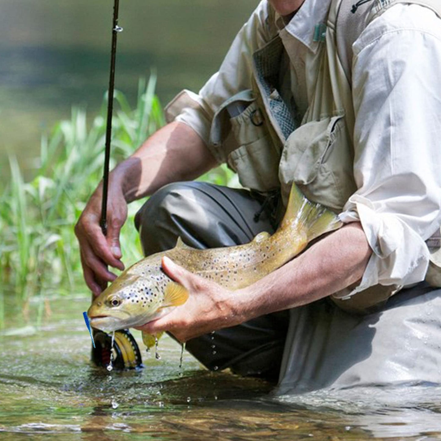 75Pcs A Soft Plastic Colorful Crappie & Panfish Shad Baits Lures Kit