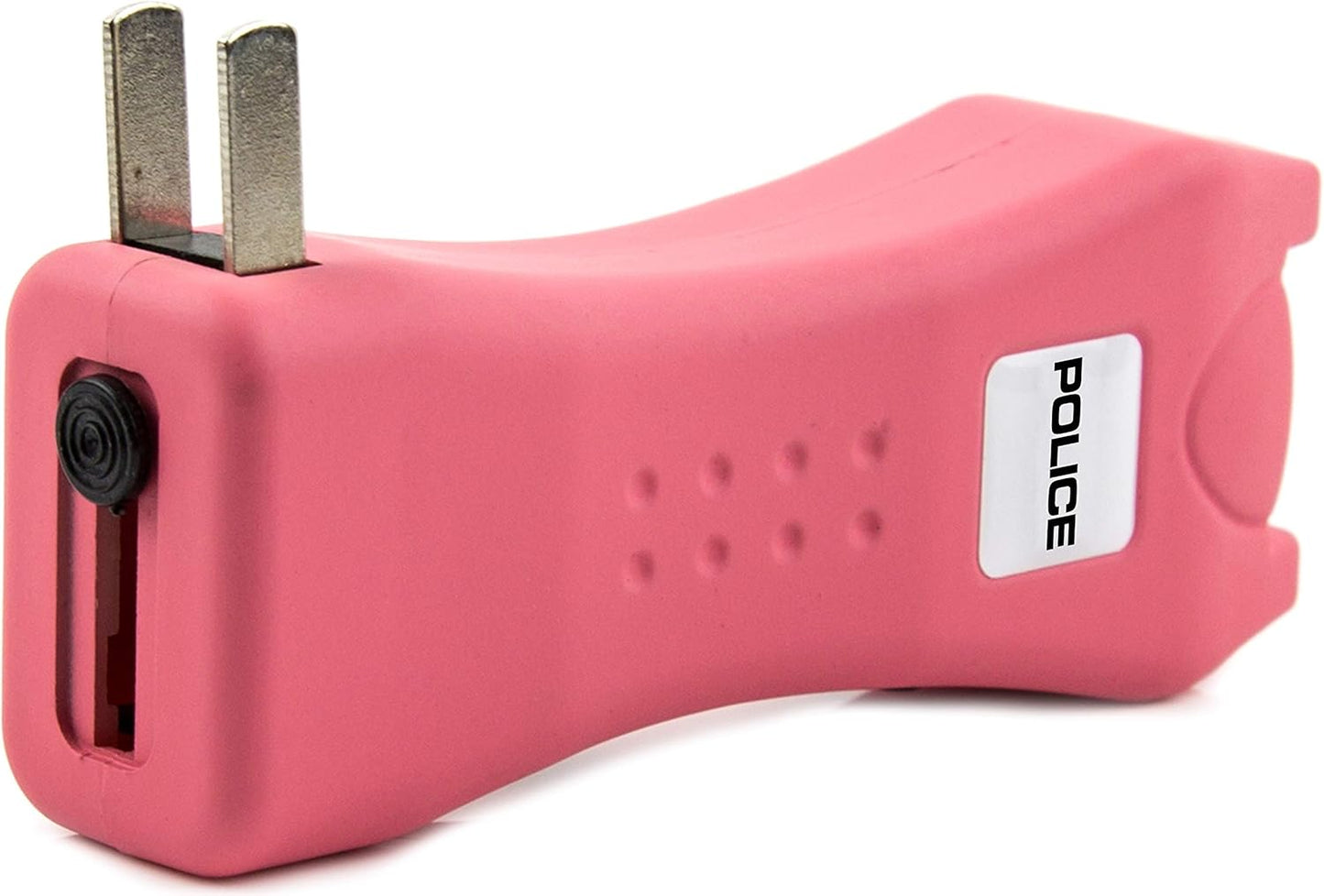 Police Stun Gun for Self Defense 618 – High Voltage Mini Rechargeable with LED Flashlight, Compact & Heavy Duty – Personal Security for Women - Pink
