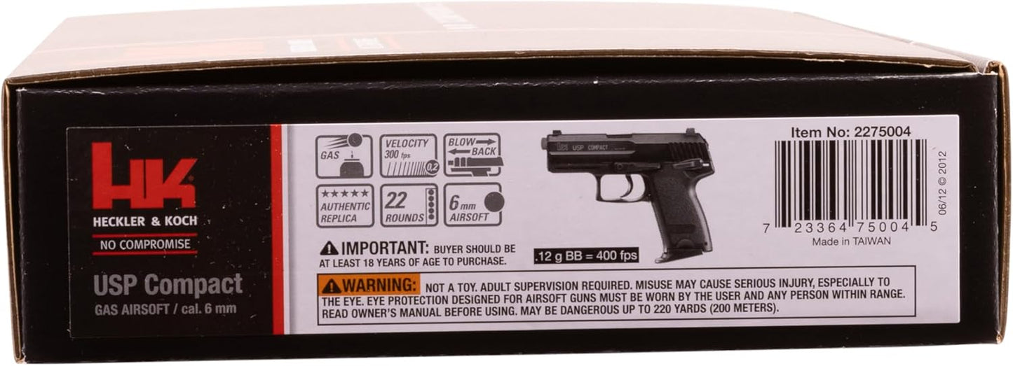 HK Heckler & Koch USP GBB Blowback 6mm BB Pistol Airsoft Gun