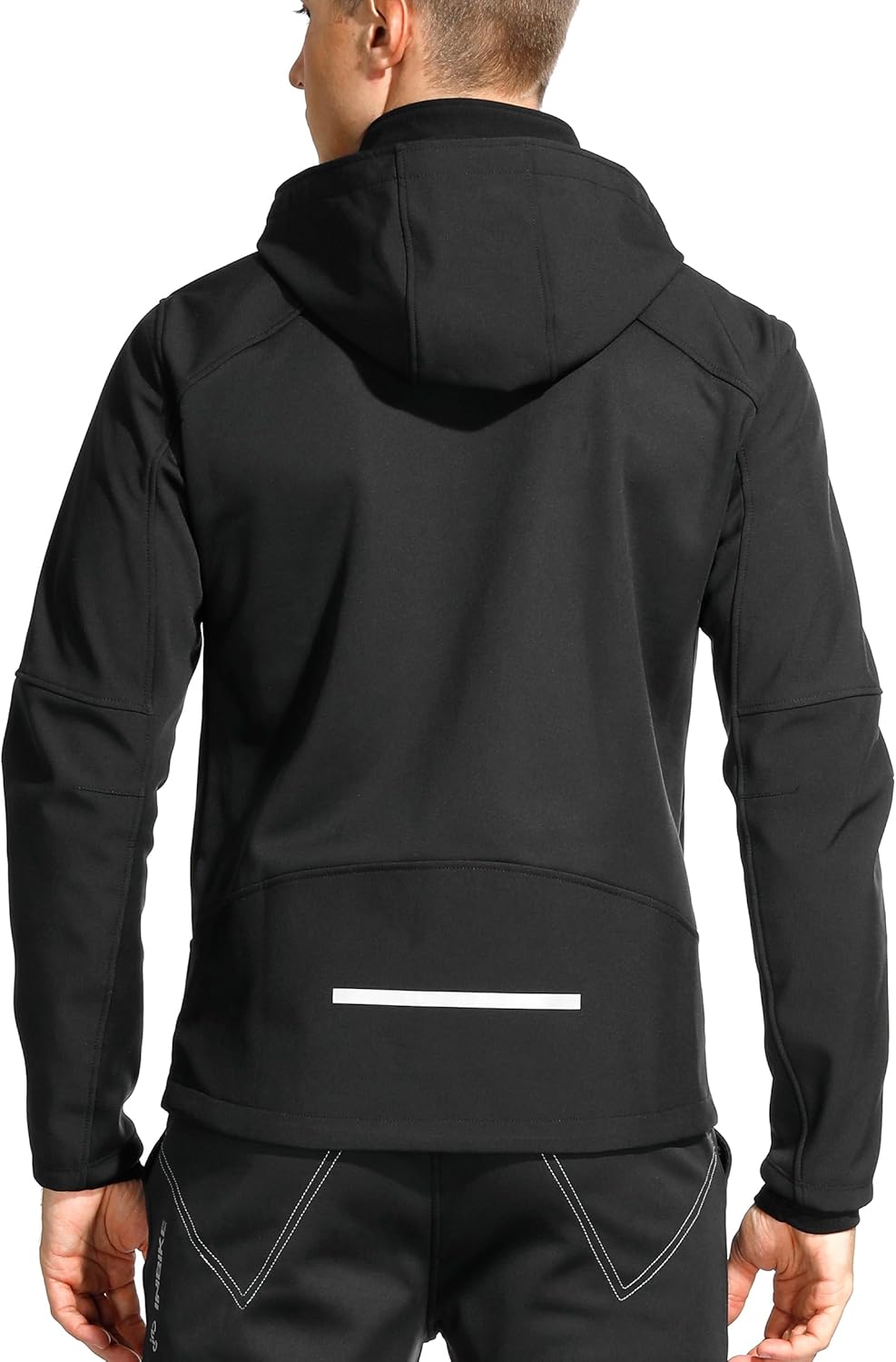 INBIKE winter softshell jackets for men, windproof and warm, ideal for cycling running hiking and other outdoor activities