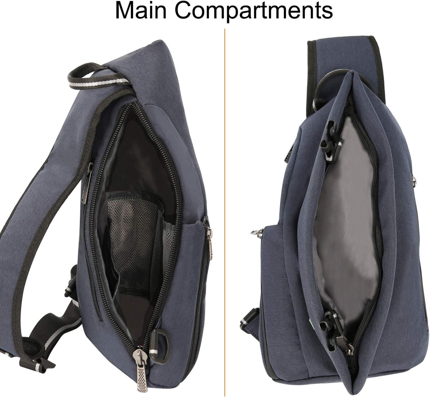 Sling Bag Small Backpack Crossbody Shoulder Bag Sling Pack