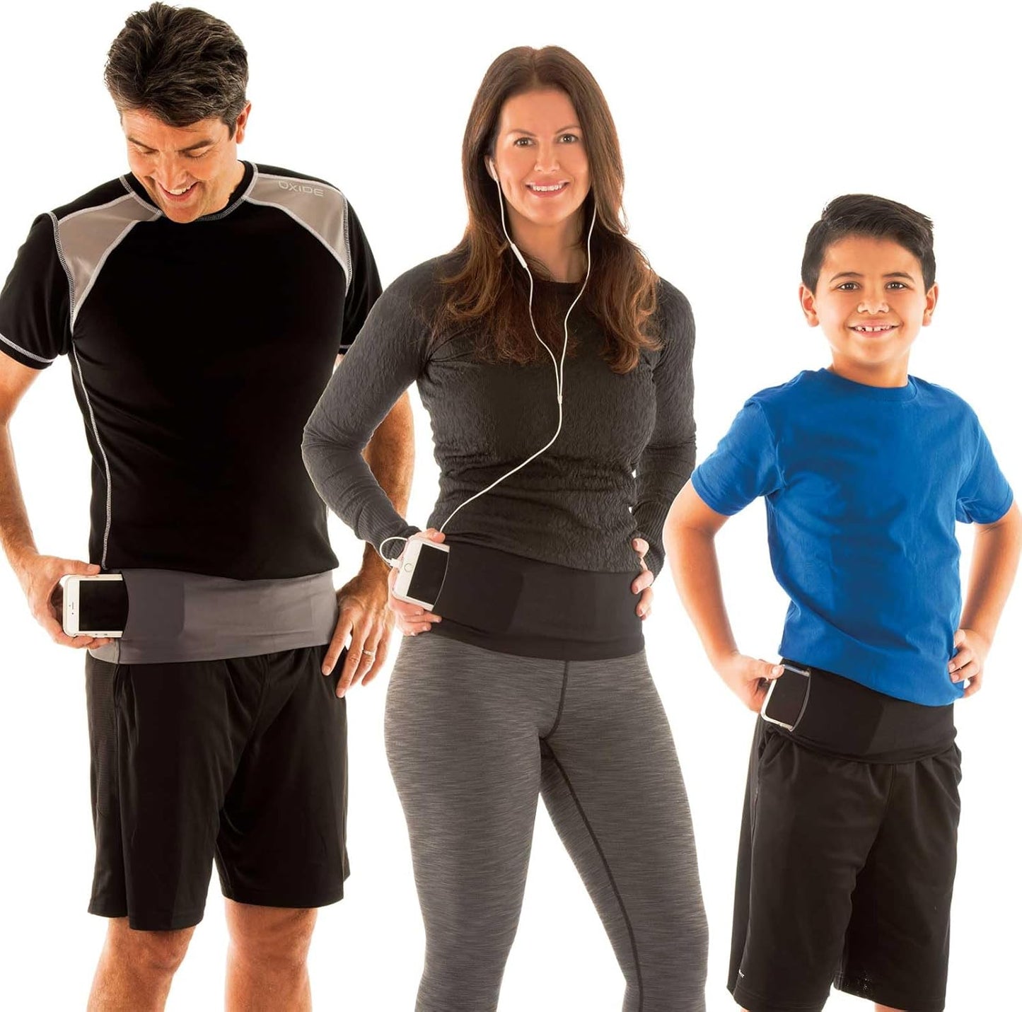 The TUBE® Waistband Official Product. Unisex Waistband with Zippers (Men, Women, Youth). Fits most current and older smartphones. Running Belt/Fanny Pack for Fitness, Travel, Money Storage and More!