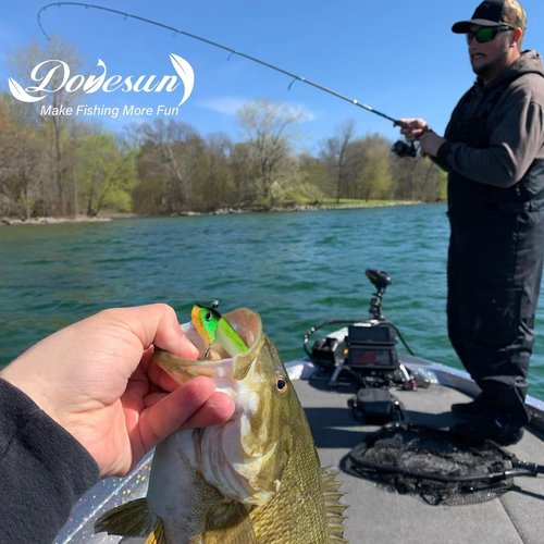 Dovesun Underspin Jig Heads Saltwater Fishing Jig Heads for Bass Fishing Rattling Jig Head 1/4oz(7g) 10PCS