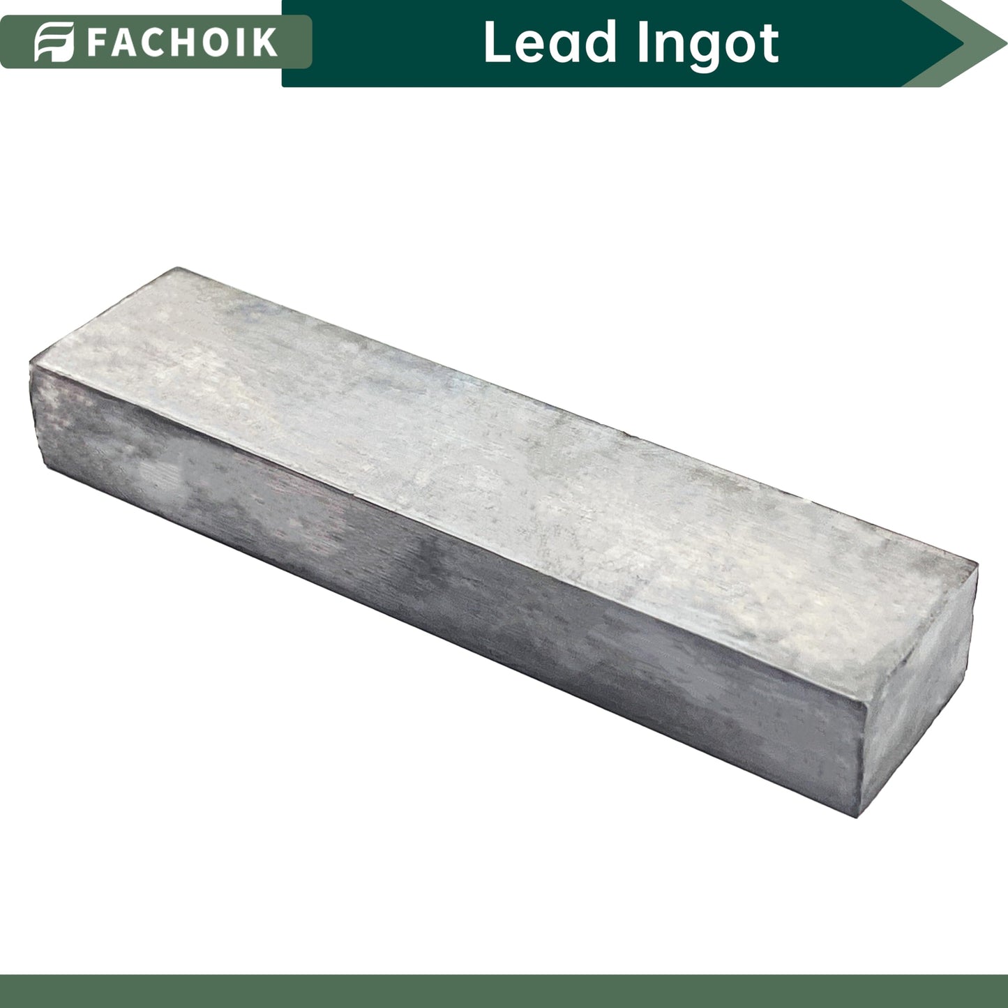 Fachoik Pure Soft Lead Ingots (99.9% Pure) for Casting of Fishing sinkers and Weights (1, Pounds)