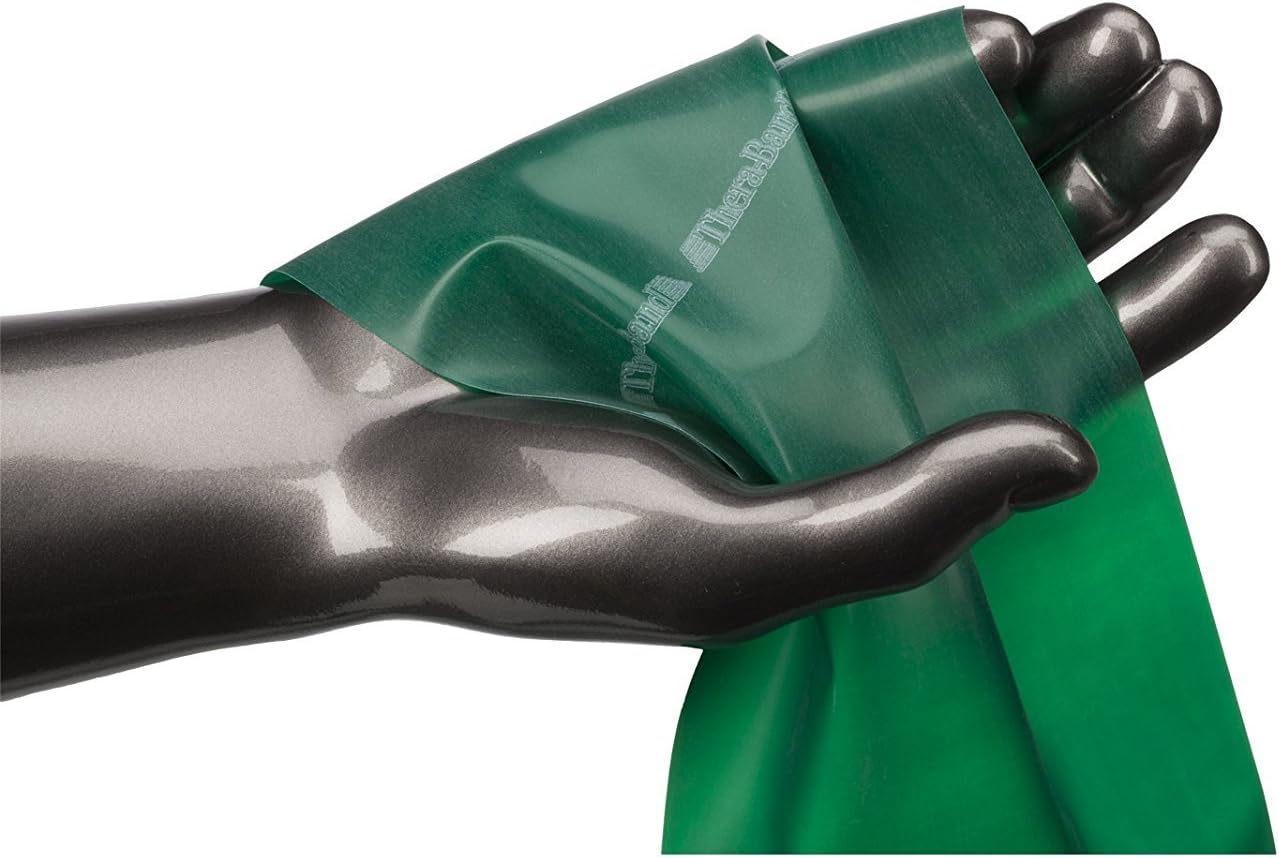 THERABAND Professional Resistance Bands - 5ft Latex Elastic for Home Workouts, Rehab & Pilates (15/30 Count)