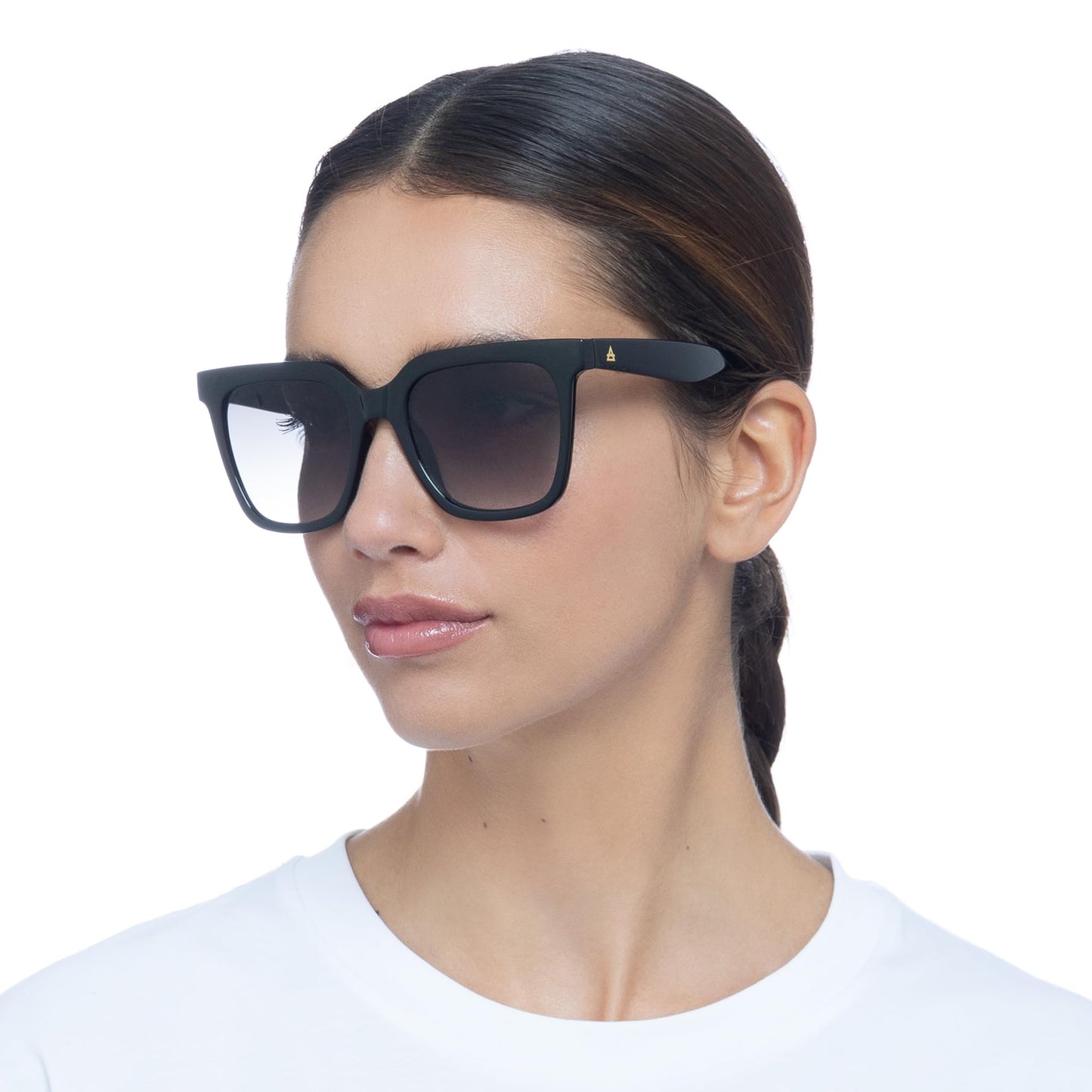 AIRE Meteorite Sunglasses - Black, D-Frame, Unisex, Classic 'Everyday' Style
