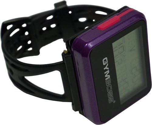 Gymboss Interval Timer and Stopwatch Watch Strap – Black
