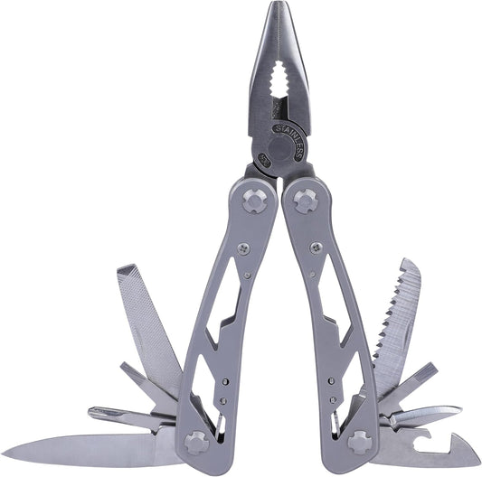 STANLEY Multitool, 12-in-1, Stainless Steel, Black Pouch (84-519K)