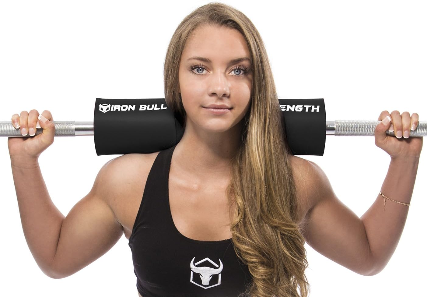 Advanced Squat Pad - Barbell Pad for Hip Thrusts, Squats & Lunges - Neck & Shoulder Squat Bar Pad Cushion Support Foam for Extra Comfort