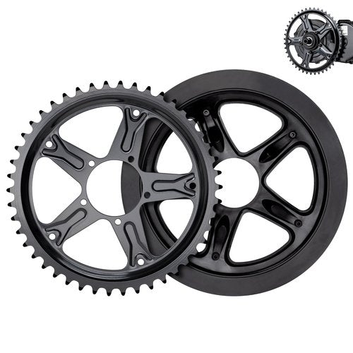 BBS Chainring 44T for BAFANG BBS01 BBS02 BBS01B BBS02B Mid Motor Kit Electric Bike Spare Parts Bicycle Chain Ring