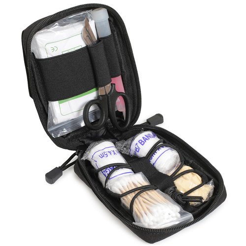 Tactical Molle EMT Pouch New-Version Laser-Cut Mini First Aid Pouch Utility Ifak Pouch