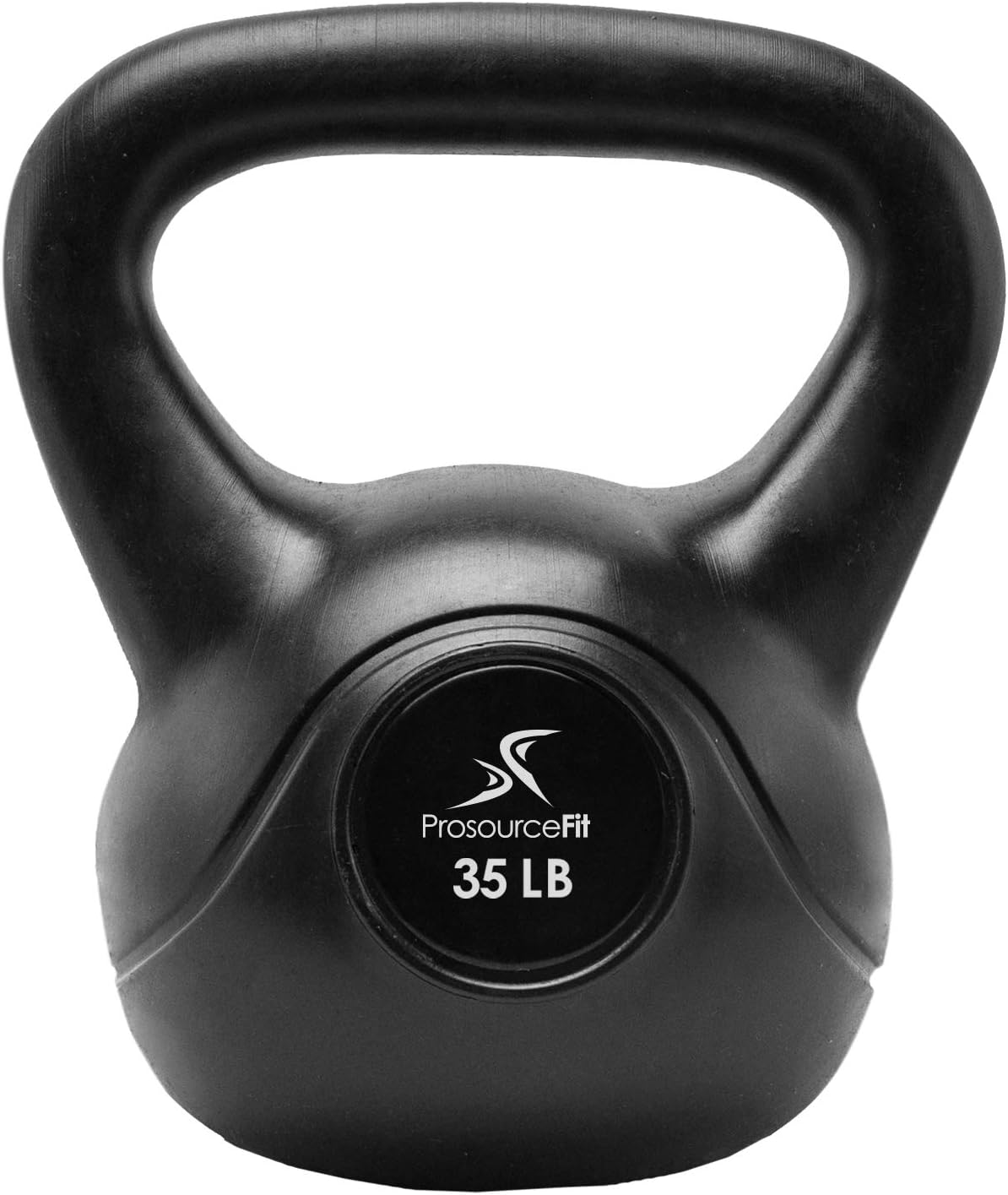 ProsourceFit Vinyl Kettlebell Weights - 10 to 35 lbs for Strength Training