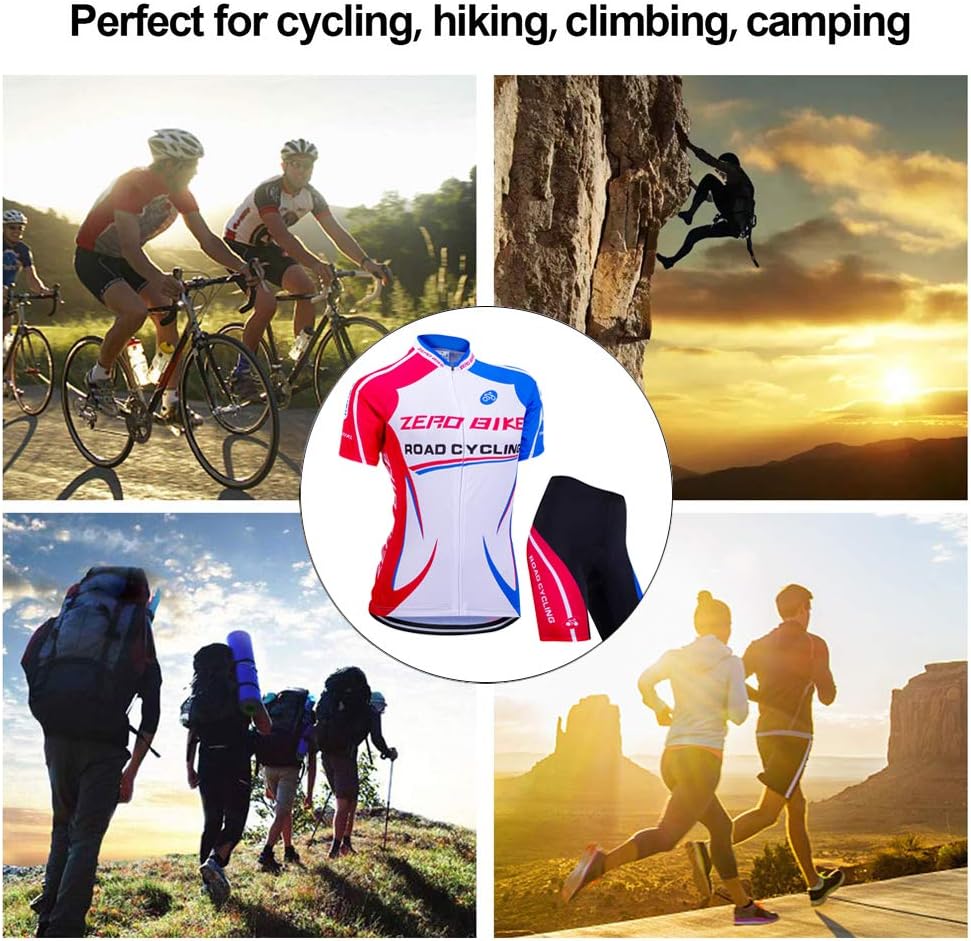 ZEROBIKE® Women's Short Sleeve Cycling Jersey Jacket Cycling Shirt Quick Dry Breathable Mountain Clothing Bike Top