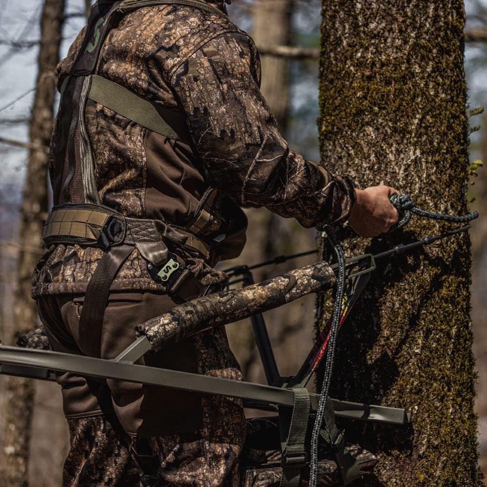 Viper SD Climbing Treestand by Summit Treestands - Lightweight Camo Design