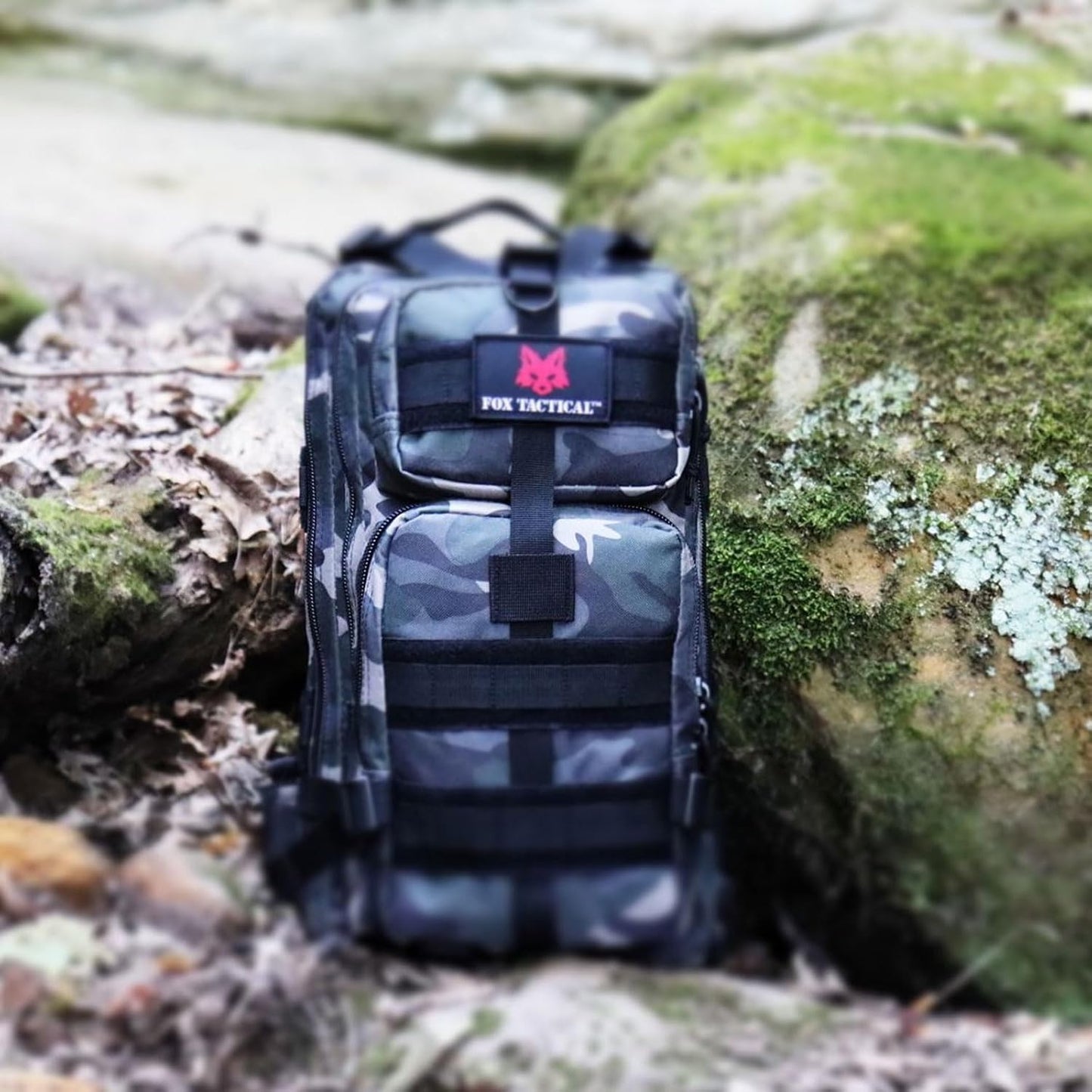 Fox Outdoor Products Medium Transport Pack | 29L Tactical Backpack with Organizer Pockets, MOLLE Webbing & Hydration Sleeve, Coyote