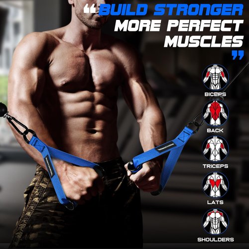 Resistance Bands and Exercise Handles, 4.9ft Exercise Bands for Physical Therapy, Stretch, Recovery, Pilates, Rehab, Strength Training Equipment
