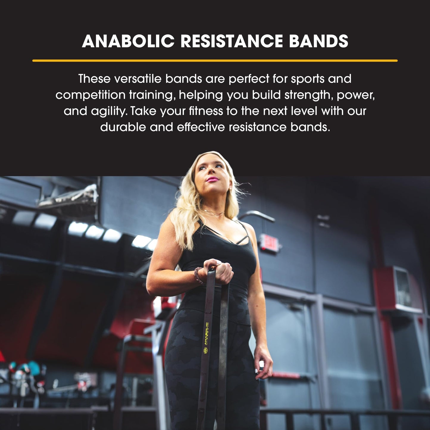 Anabolic Army Resistance Band Set | Pull up assistance bands set for men and women, Exercise workout bands | Strength Training, Muscle Building, Home Gym Equipment, Fitness Accessories, Exercise Bands
