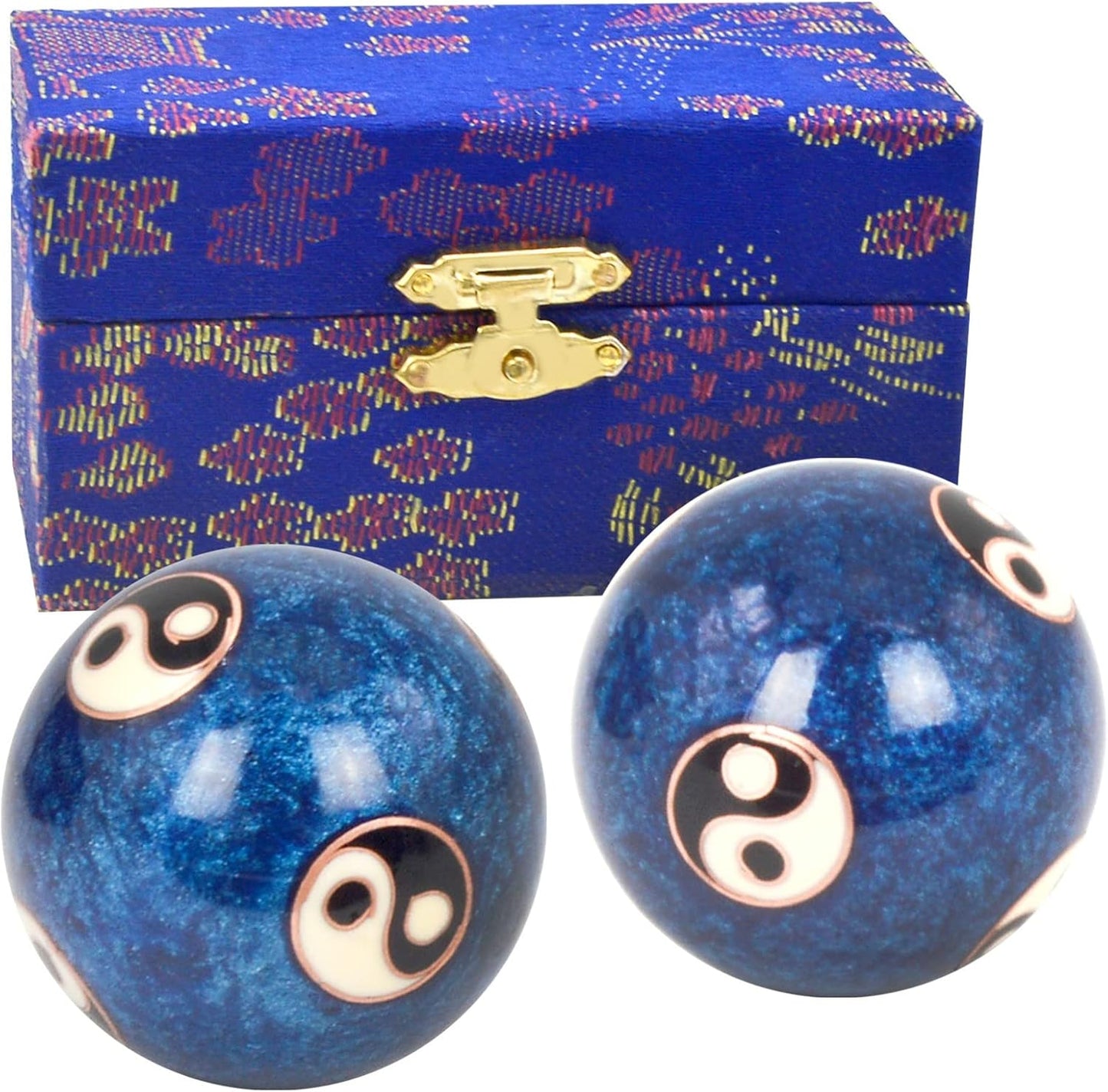 Feng Shui Health Exersice Stress Relief Balls (3.8cm)…