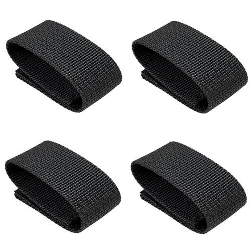 TACNEX Duty Belt Keepers w/Hook & Loop Closure for 1" Wide Utility Belt Loop Stays Nylon Tactical Backpack Strap Holder Retainer Police Law Enforcement Security Military Accessories BK