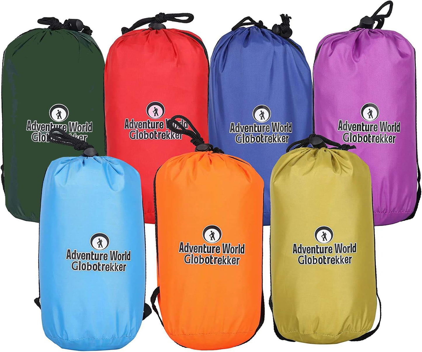 Adventure World Globotrekker Backpack Poncho Lightweight Waterproof Rain Poncho for Hiking, Camping, Travel & Outdoor Use